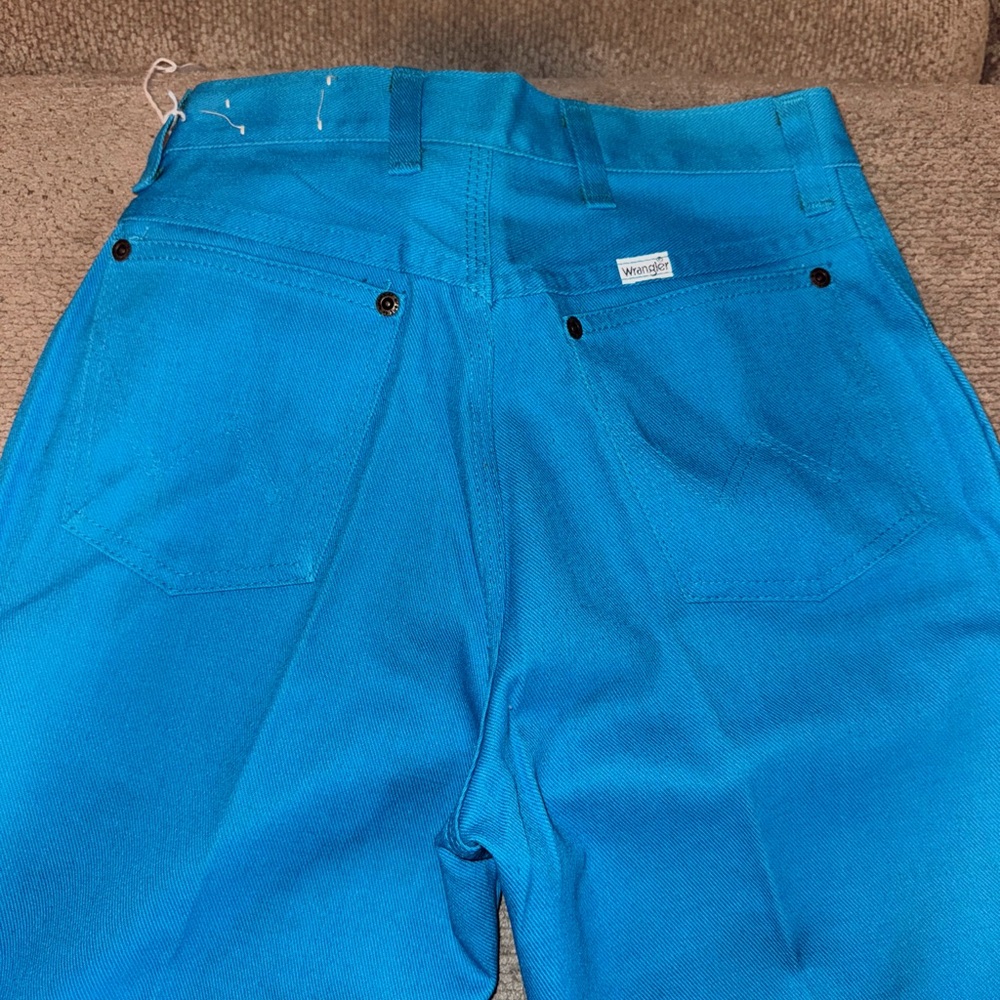 Vintage Teal Wrangler Jeans